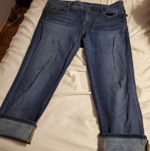 Cropped jeans